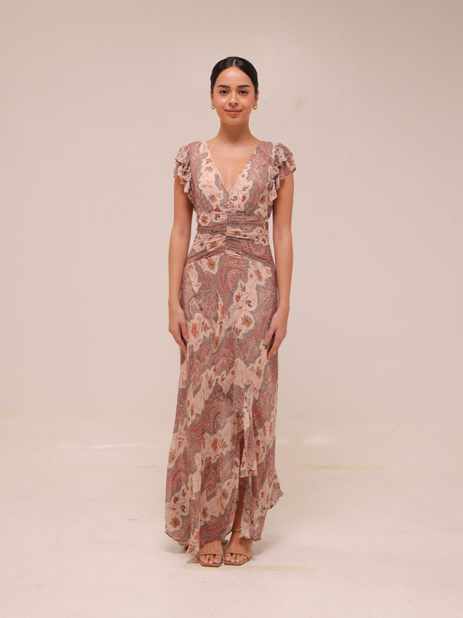 Brea Cascade Dress