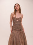 Polka Tulle Gown