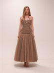 Polka Tulle Gown