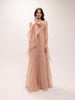 Blush Veil Halter Dress