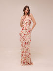 Isabella Ruffle Maxi Dress