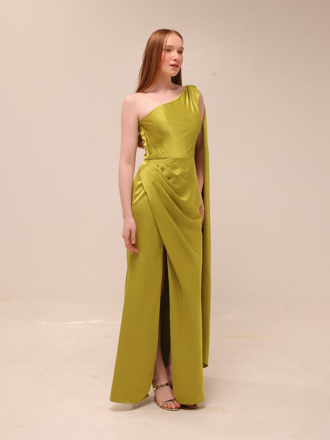 Citrine Flow Gown
