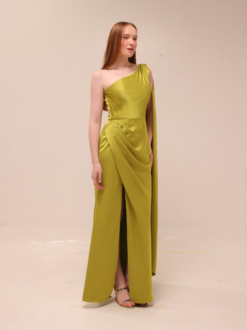 Citrine Flow Gown