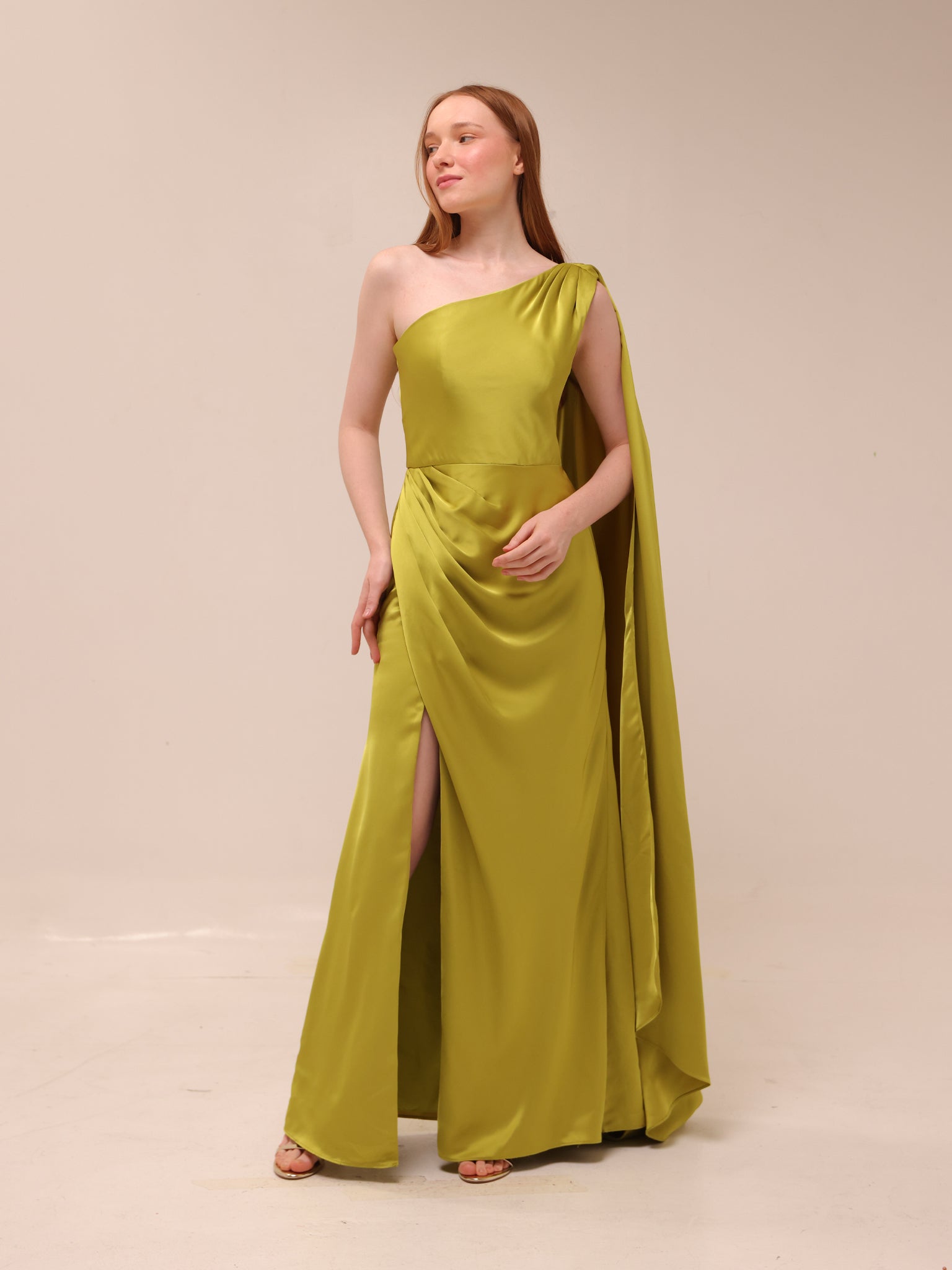Citrine Flow Gown