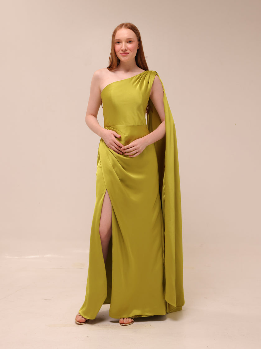 Citrine Flow Gown