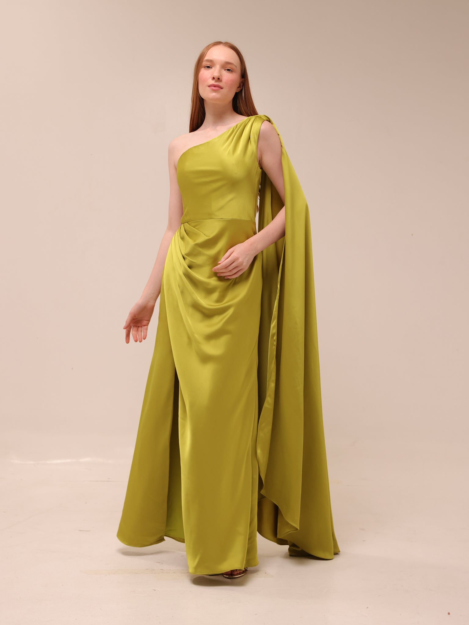 Citrine Flow Gown