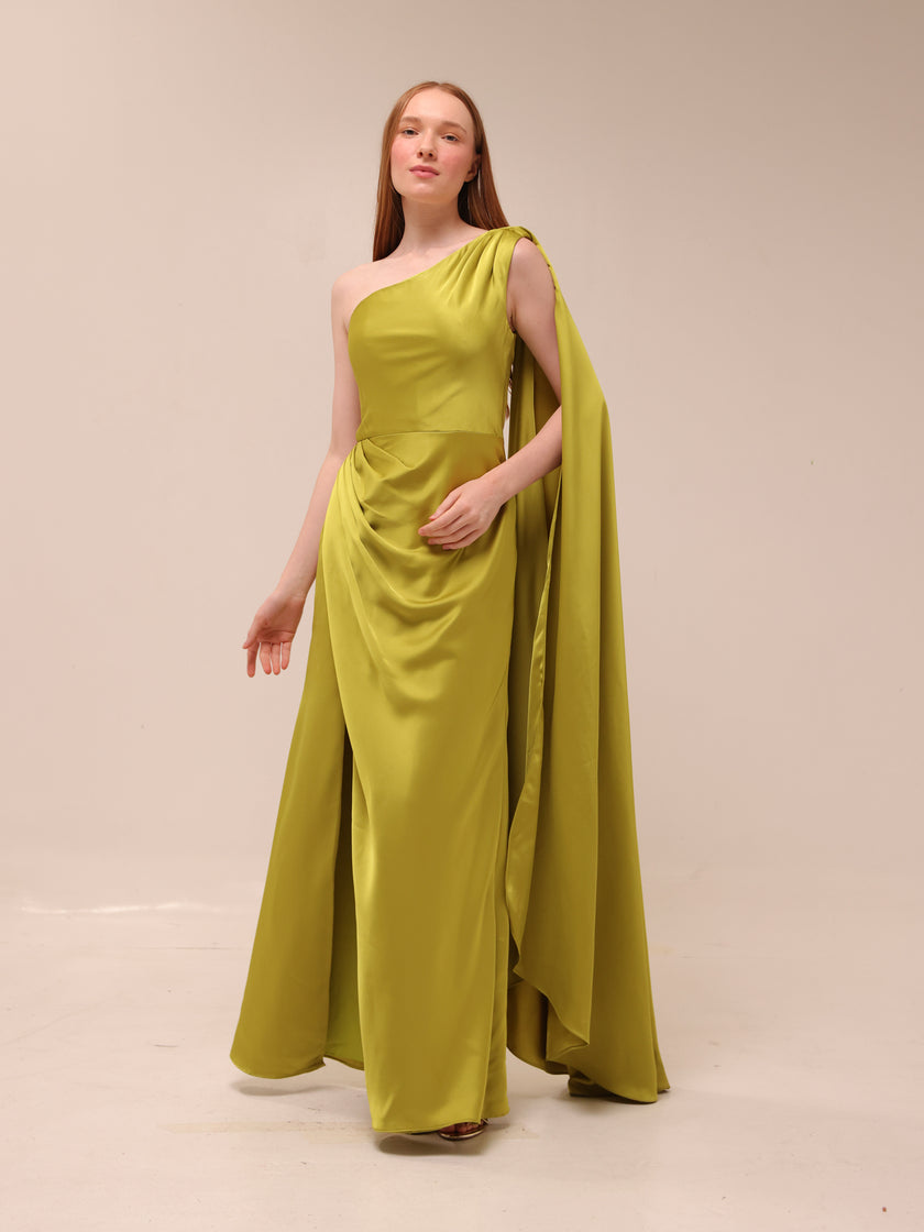 Citrine Flow Gown