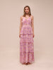 Daytona Pleated Floral Maxi Dress