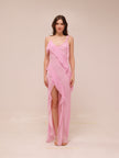 Cassilda Gown in Baby Pink