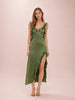 Sonnet Silk Gown in the Ferman Green
