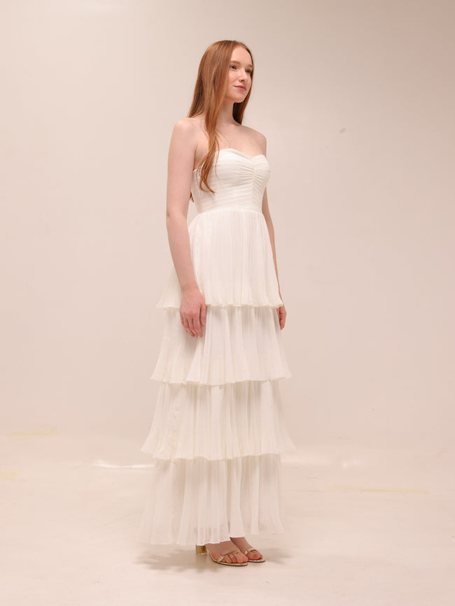 Isla White Maxi Dress Sorbet Dress