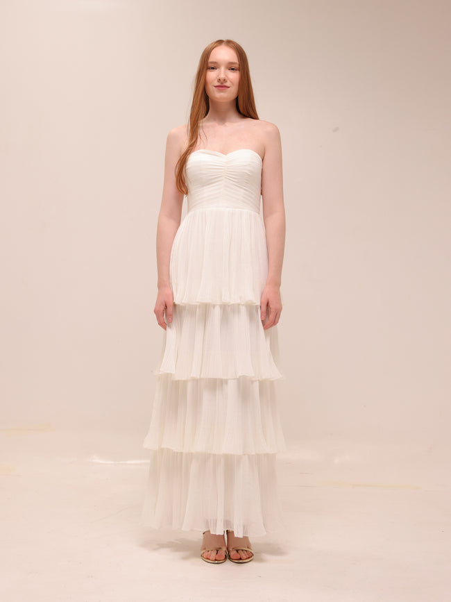 Isla White Maxi Dress Sorbet Dress