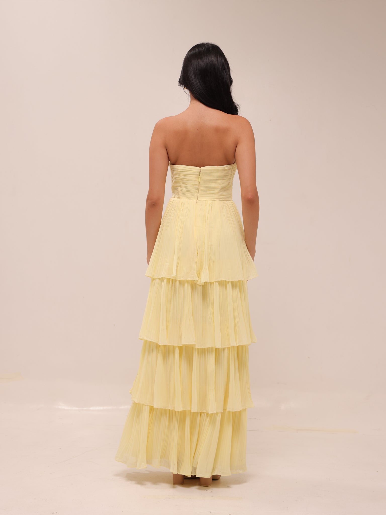 Isla Lemon Maxi Dress Sorbet Dress