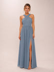 Elvira Dress in Dusty Blue