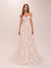 Florentina Wedding Dress in Diamond White Nude