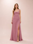 Amberly Dress in Vintage Mauve