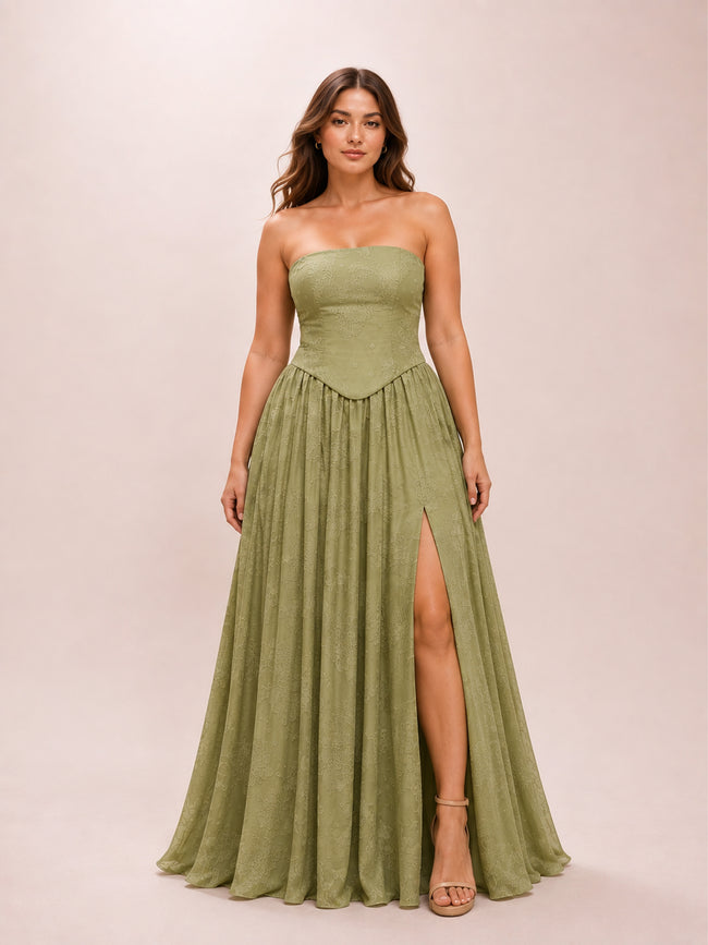 Isaura Dress in Celadon