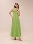Liora Pleated Maxi Dress