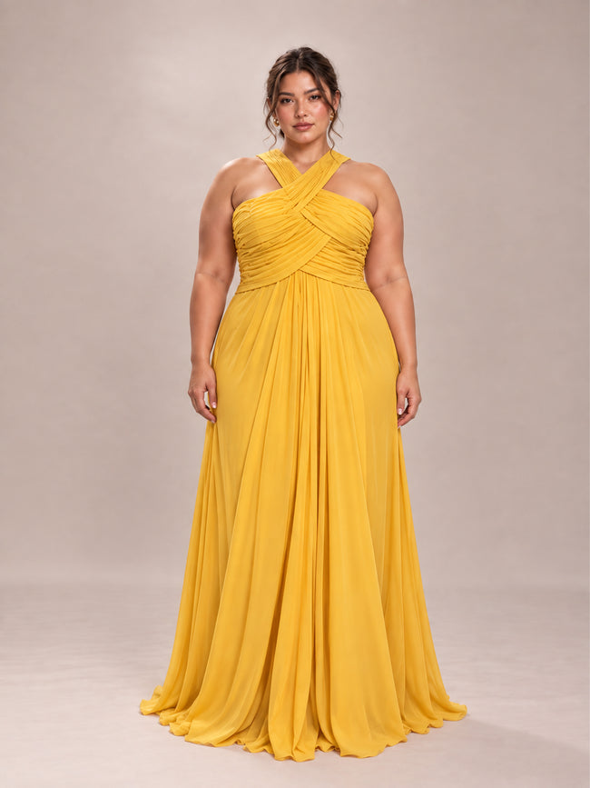 Ginger Chiffon Dress