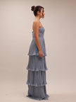 Isla Powder Blue Maxi Dress