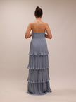 Isla Powder Blue Maxi Dress