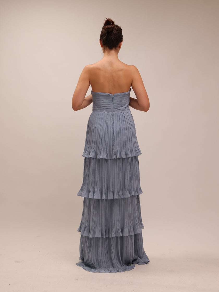 Isla Powder Blue Maxi Dress