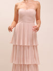 Isla Powder Pink Maxi Dress