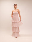 Isla Powder Pink Maxi Dress