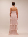 Isla Powder Pink Maxi Dress