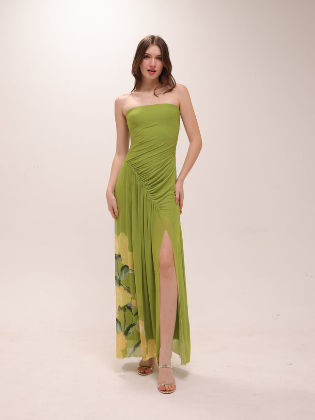 Citrina Strapless Dress