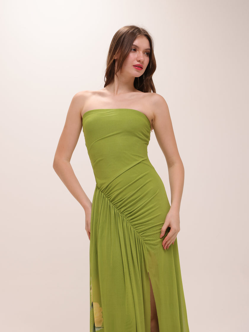 Citrina Strapless Dress