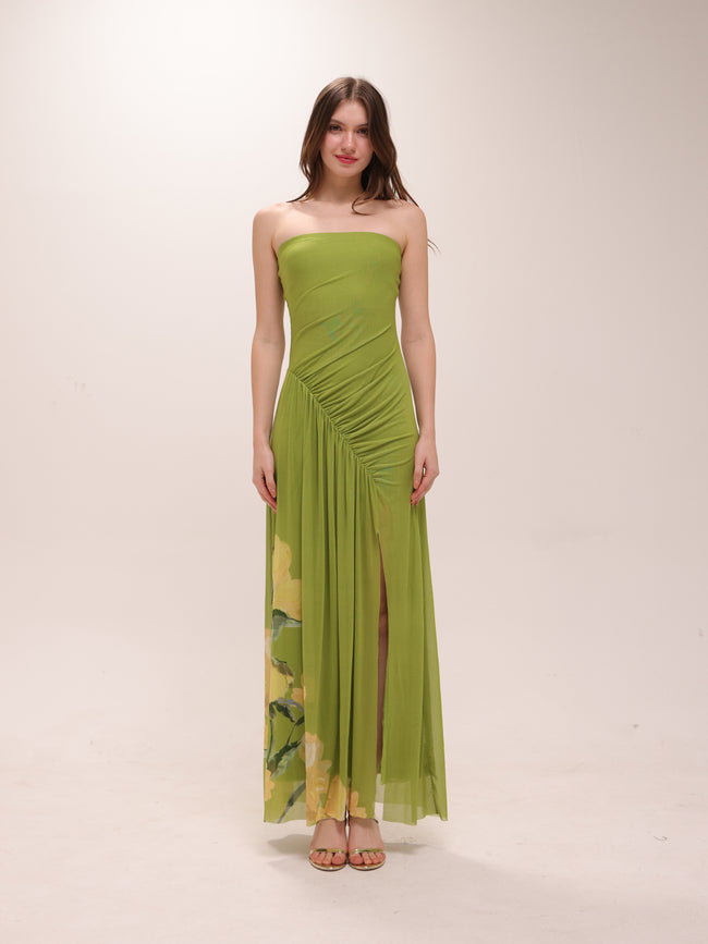 Citrina Strapless Dress
