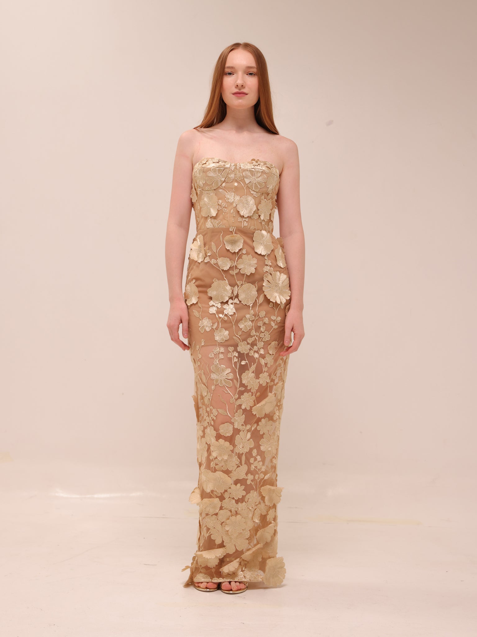 Jasmine Column Gown