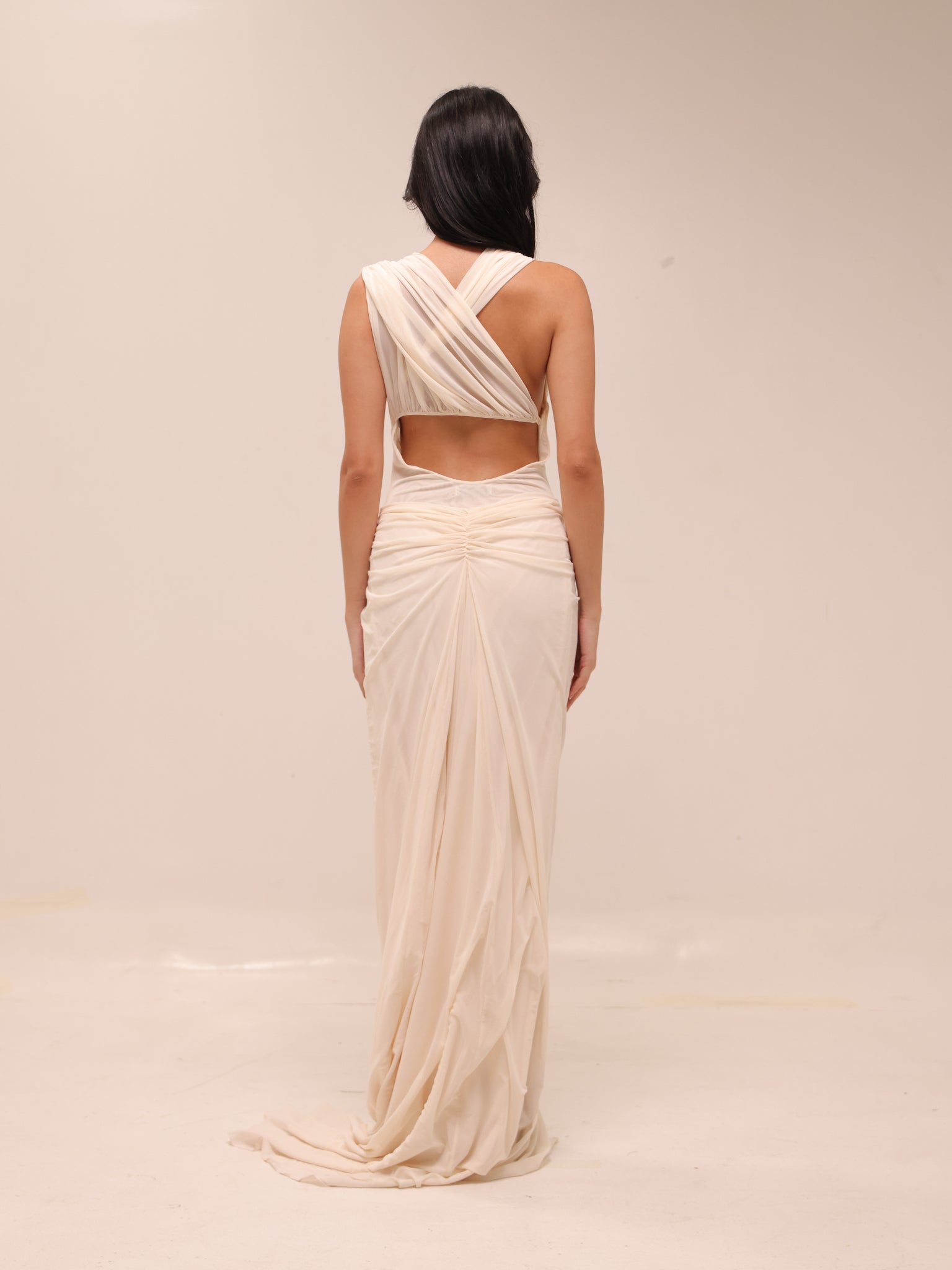 Leia Drape Gown