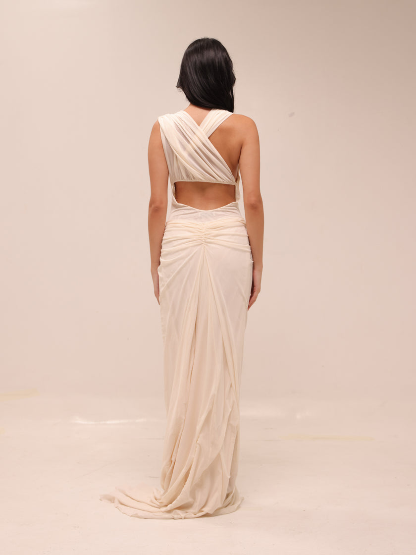 Leia Drape Gown