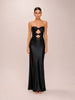 Black Strapless Dress