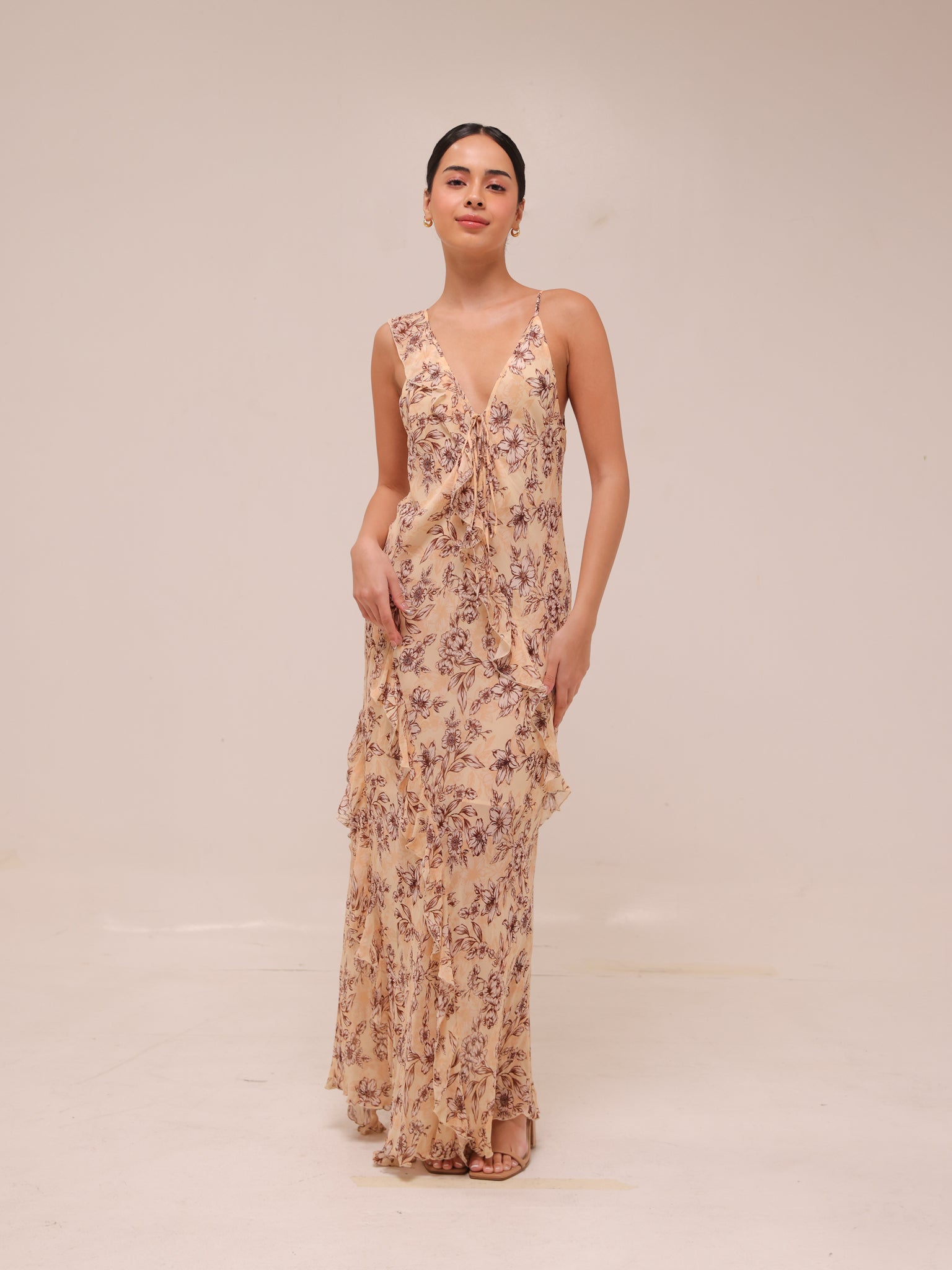 Courtney Frill Maxi Dress