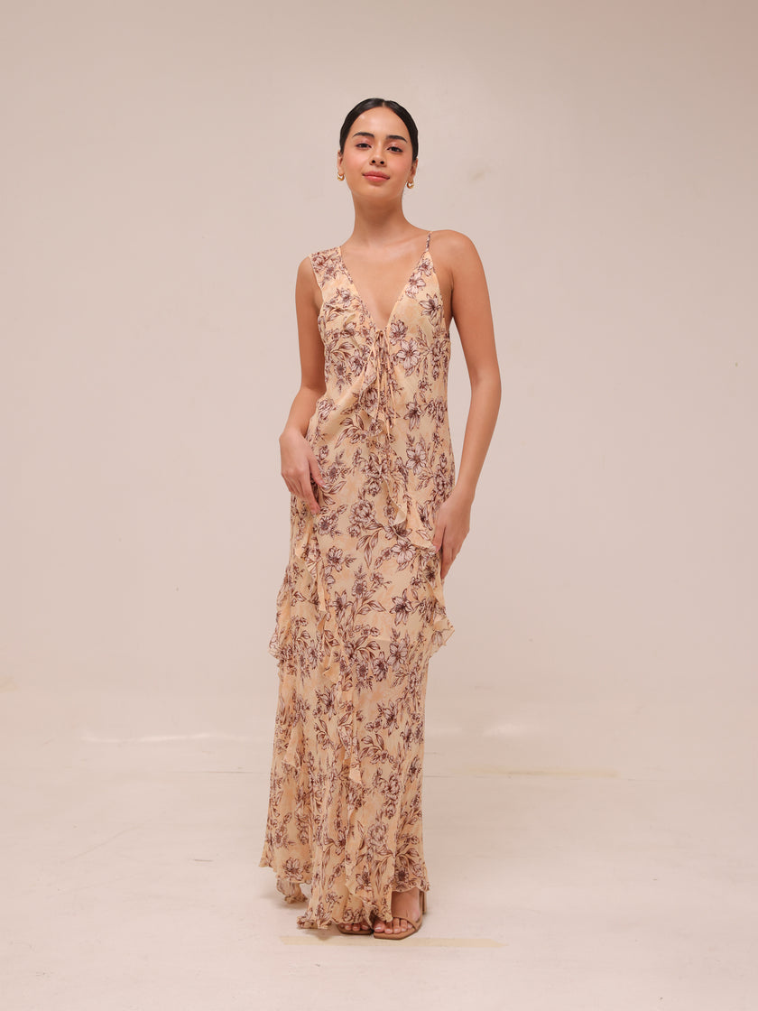 Courtney Frill Maxi Dress