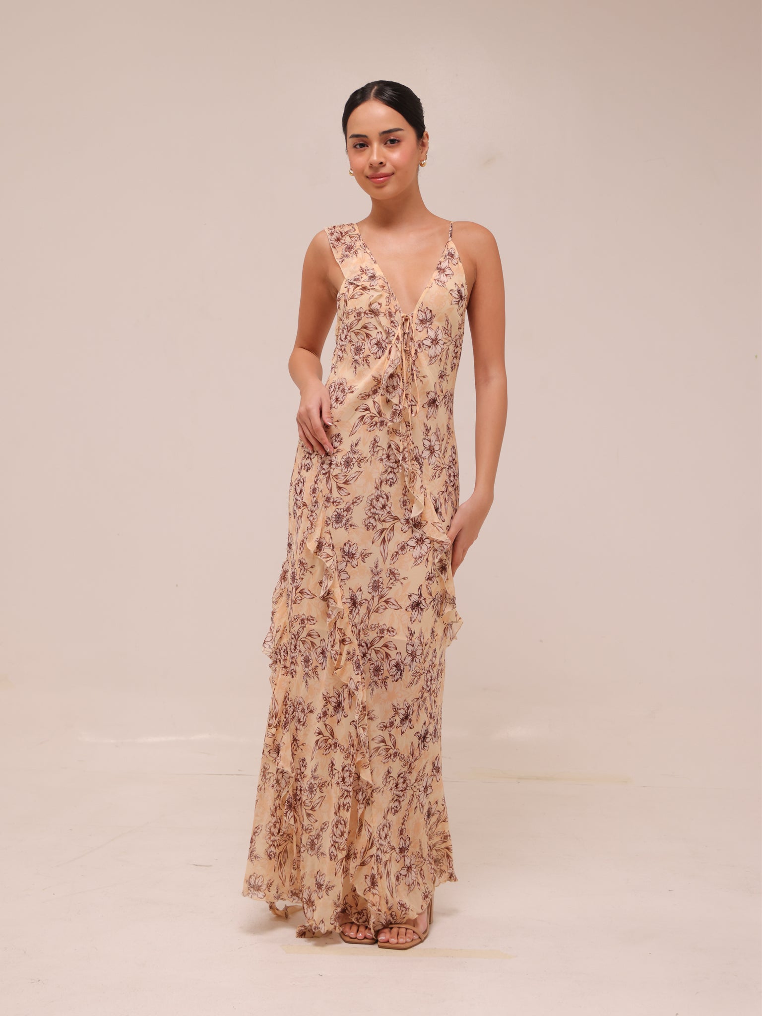 Courtney Frill Maxi Dress