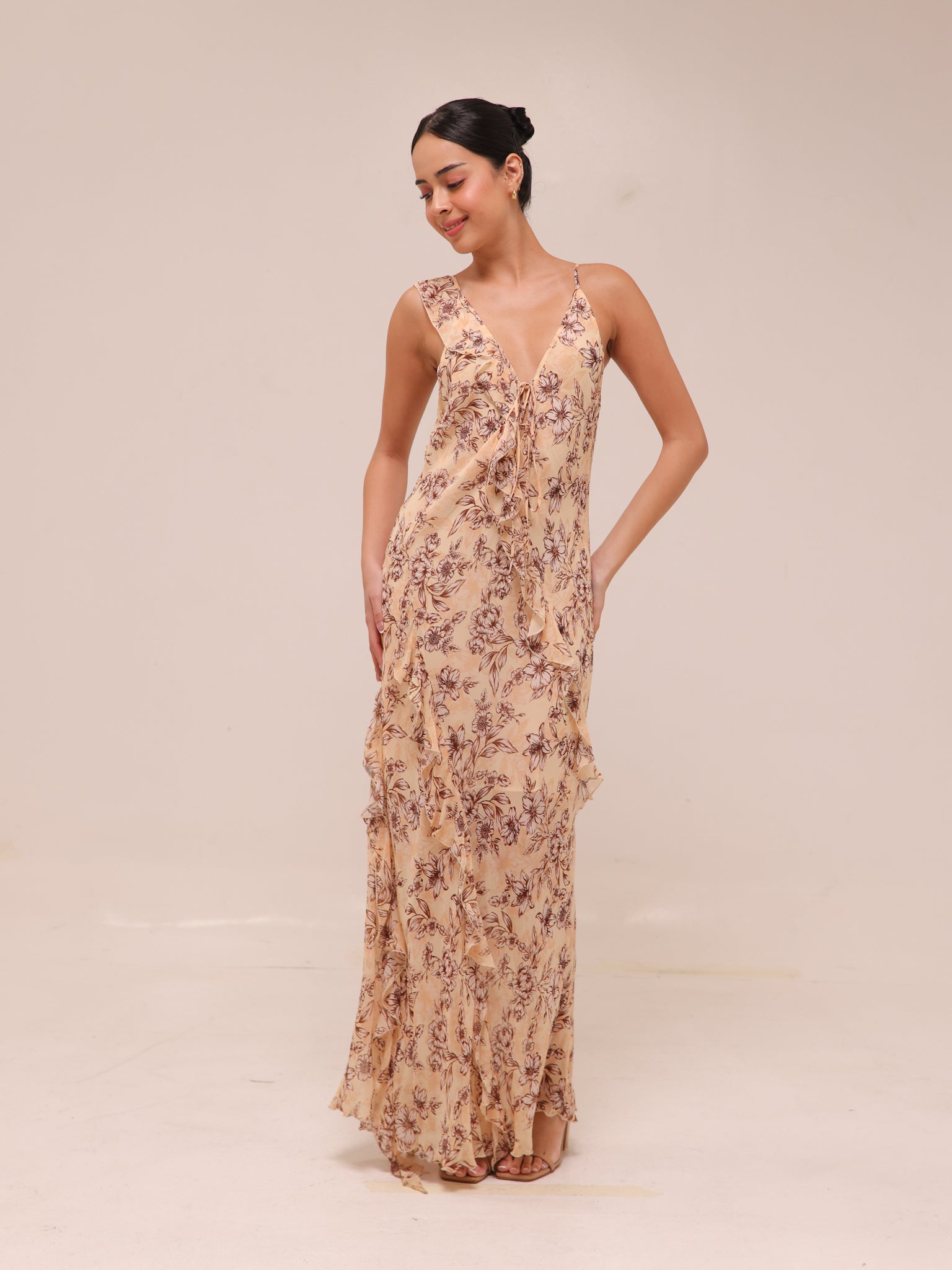 Courtney Frill Maxi Dress