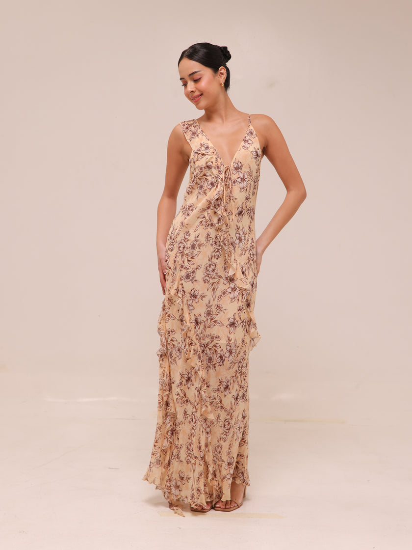 Courtney Frill Maxi Dress