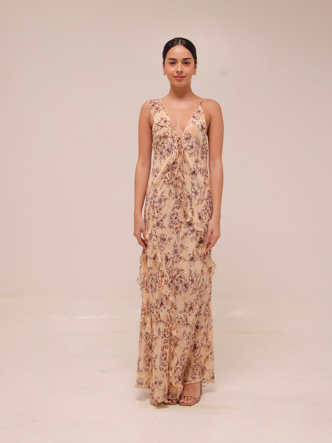 Courtney Frill Maxi Dress