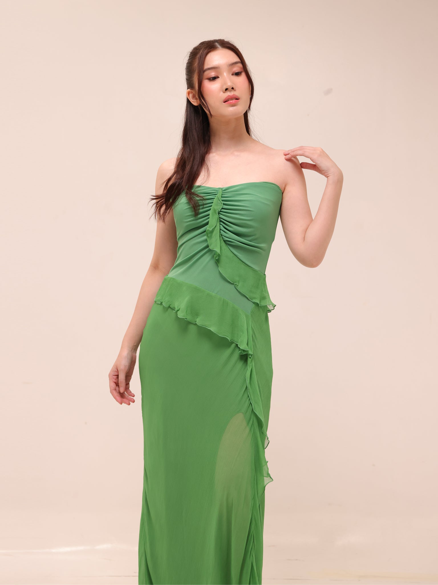 Maresca Strapless Dress