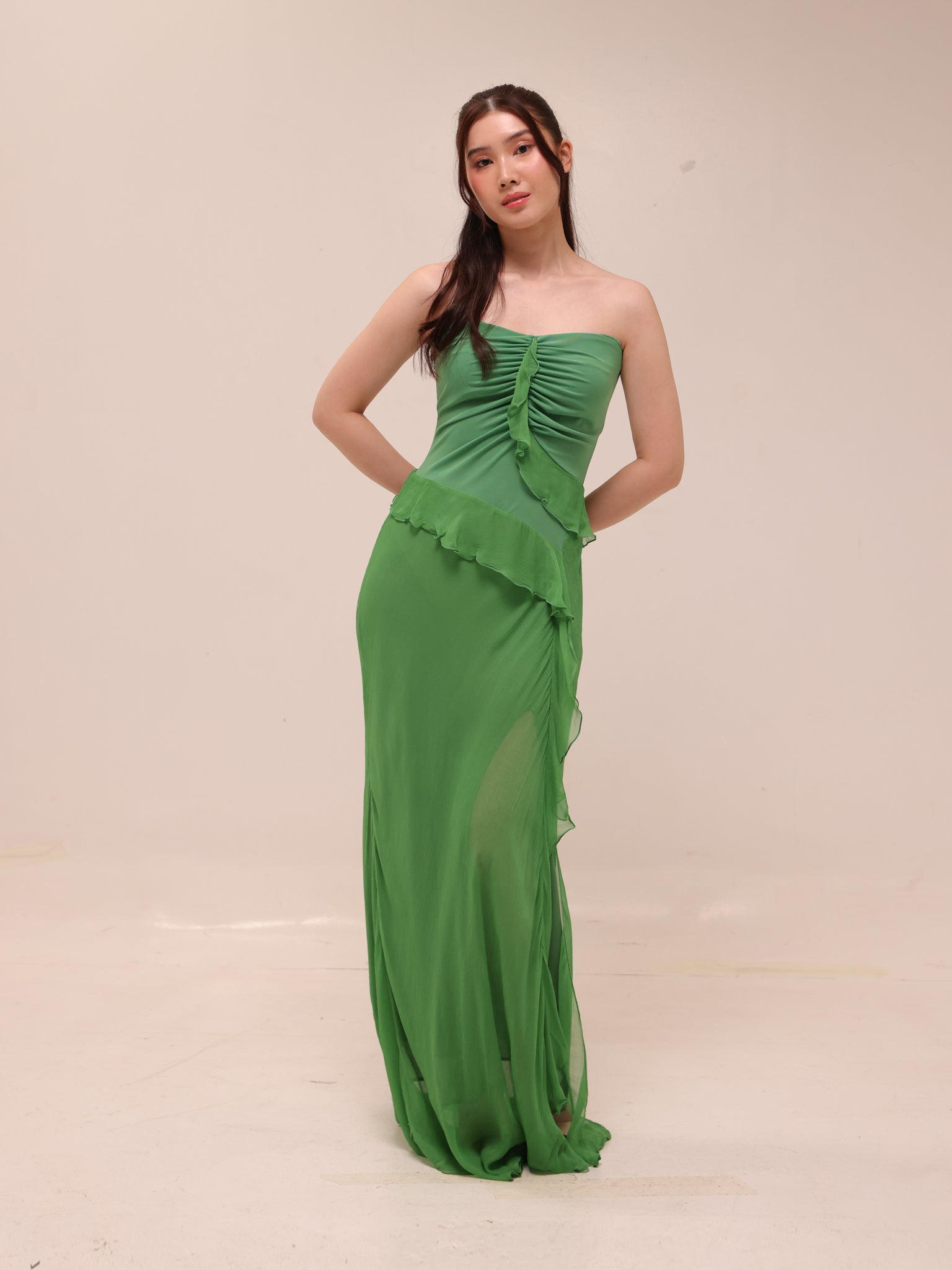 Maresca Strapless Dress