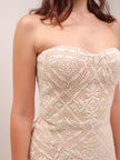 Elena Crochet Gown