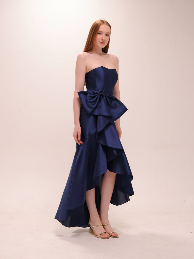 Midnight Bow Gown