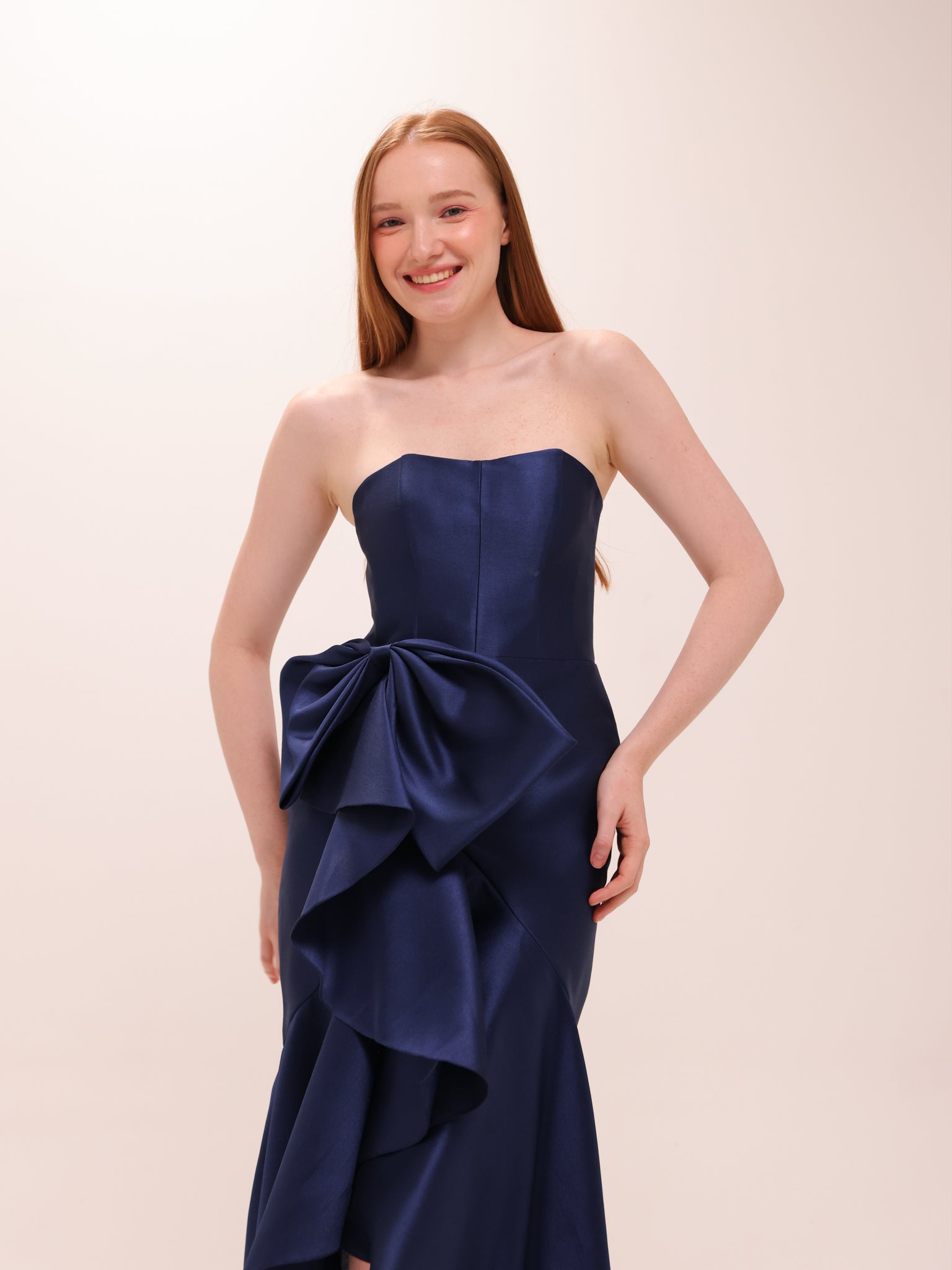 Midnight Bow Gown