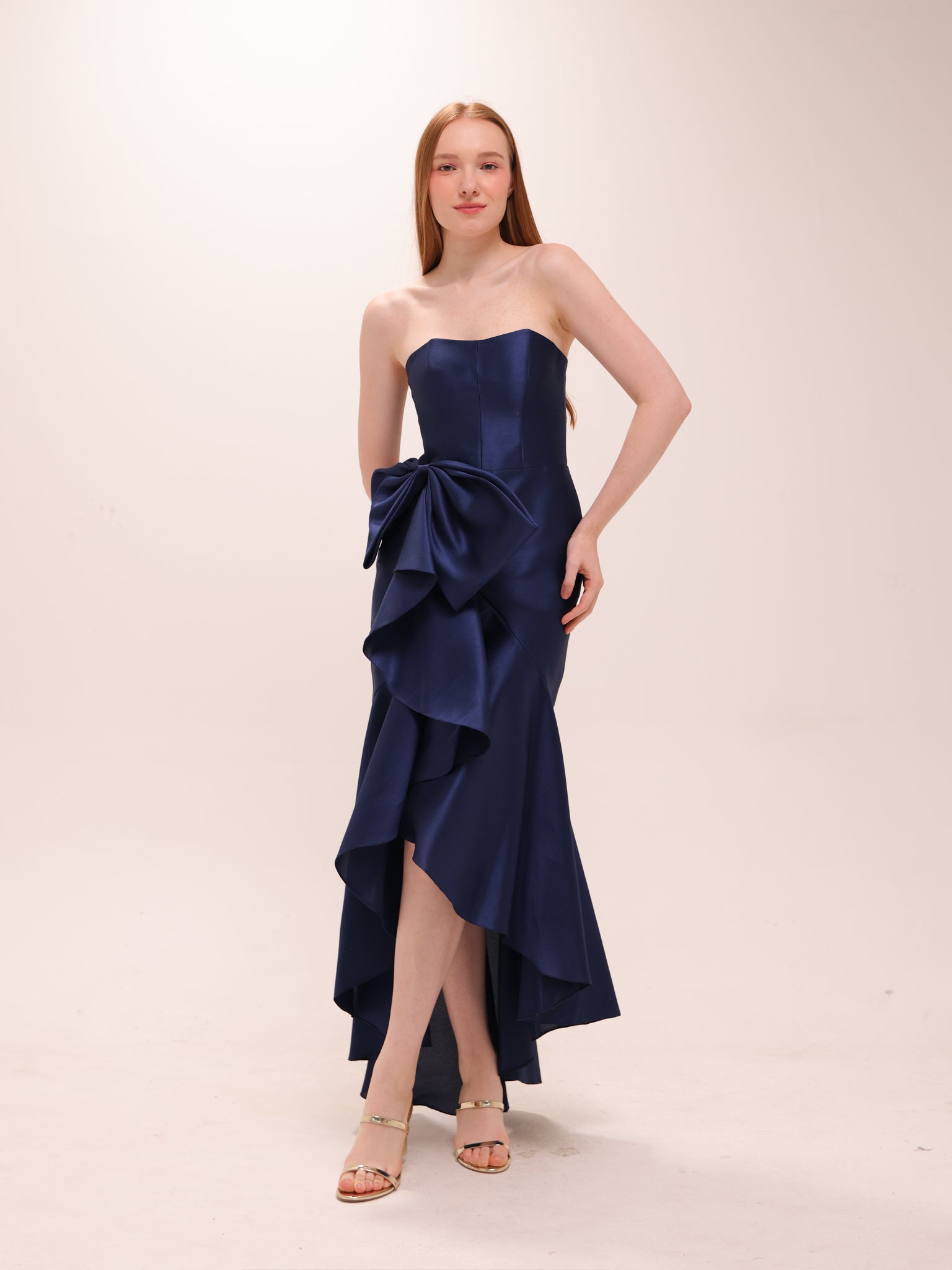 Midnight Bow Gown
