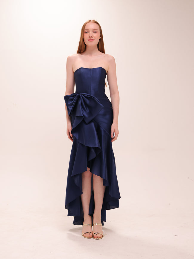 Midnight Bow Gown