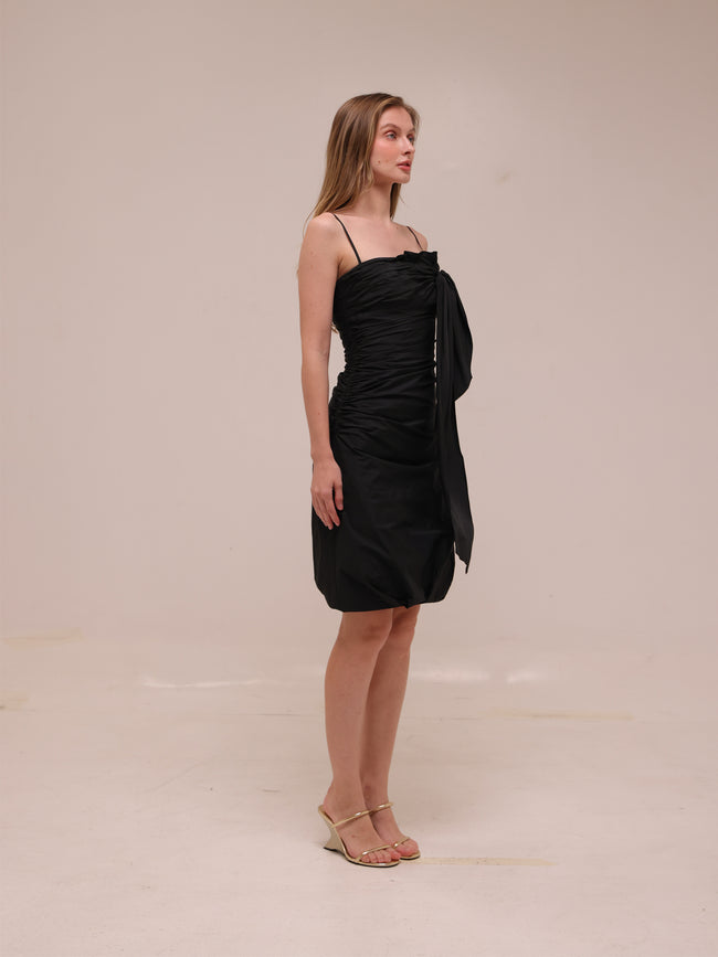 Bubble Dress in Black